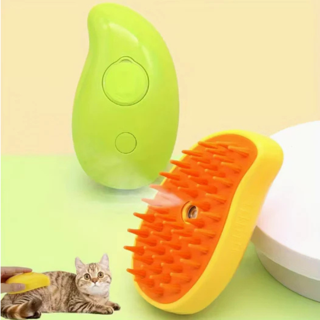CEPILLO DE MASCOTAS CON VAPOR